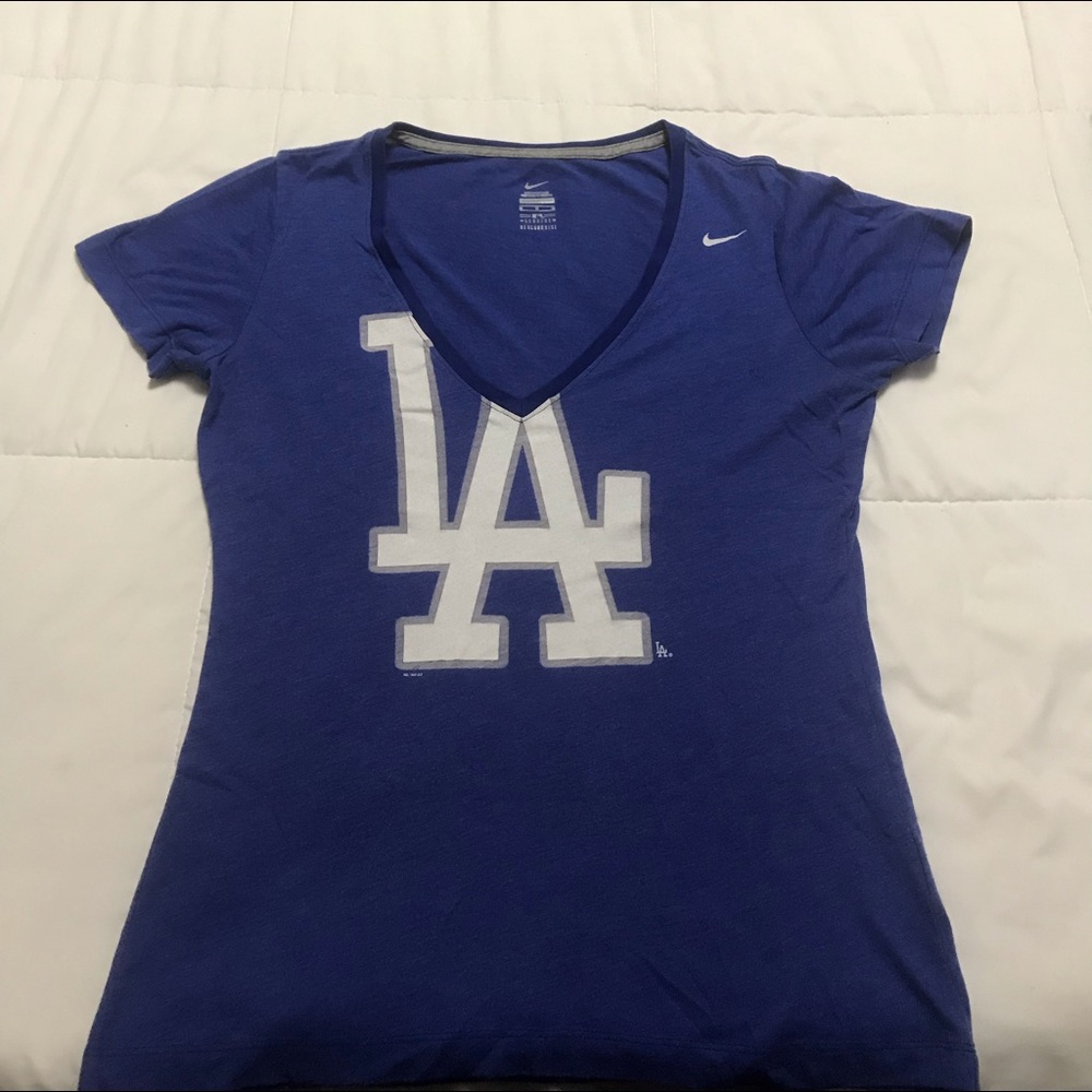 Nike LA Dodgers v-neck tee
